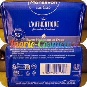 1x Mon Savon Au Lait French Milk Soap Imported From France/ LARGE 200g bar